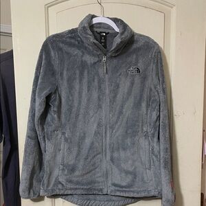 The North Face Osito Charcoal Plush Fleece Jacket Size Medium